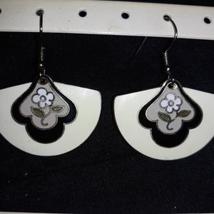 Beautiful Flowered Earrings